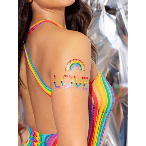 Pride Stick-On Body Jewels - BODY018   10122
