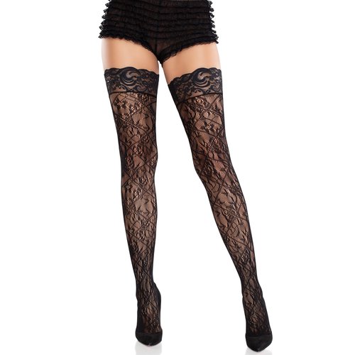 Primrose Lace Thigh Highs - 6223      00122