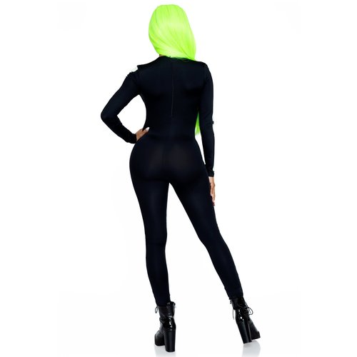 Printed Glow In The Dark Skeleton Catsuit - 85346     00701