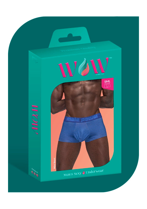 WOW Hexagon Print Mini Short