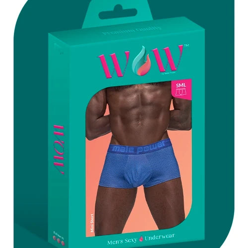 WOW Hexagon Print Mini Short