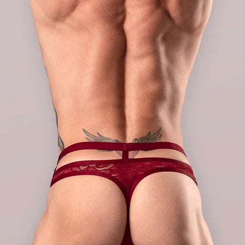 Lucifer Cut Out Strappy Thong