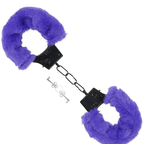 MERCI FLUFF CUFFS VIOLET