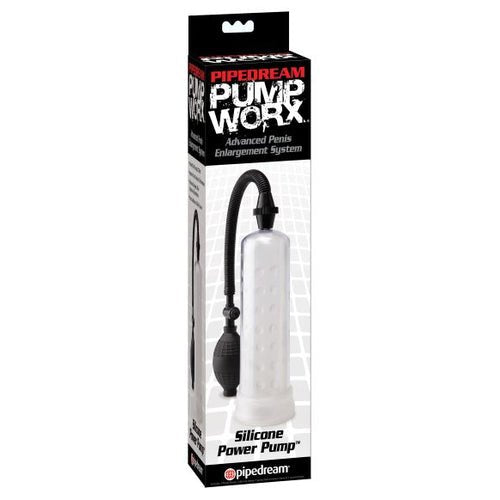 PUMP WORX SILICONE POWER PUMP CLEAR - PD325520