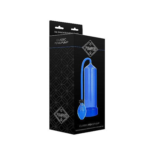 PUMPED CLASSIC PENIS PUMP BLUE - SHTPMP001BLU