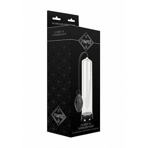PUMPED CLASSIC XL EXTENDER PUMP TRANSPARENT - SHTPMP005TRA