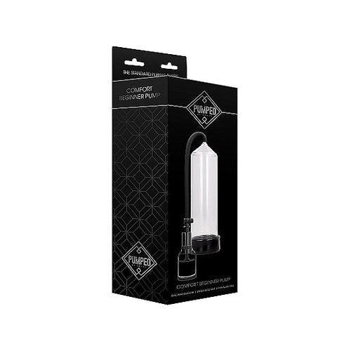 PUMPED COMFORT BEGINNER PUMP TRANSPARENT - SHTPMP002TRA