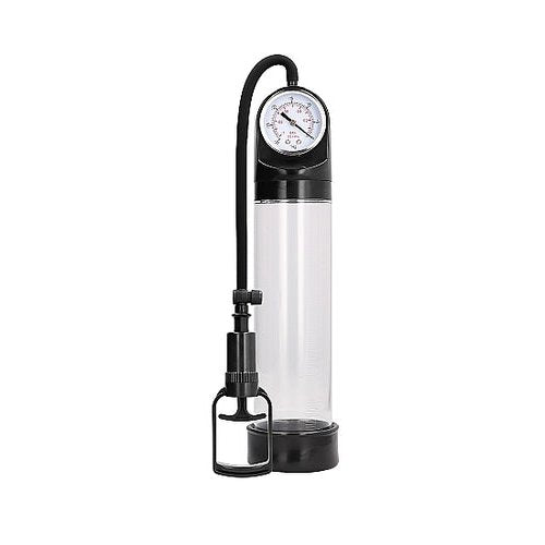 PUMPED COMFORT PUMP W/ ADVANCED PSI GAUGE TRANSPARENT - SHTPMP006TRA