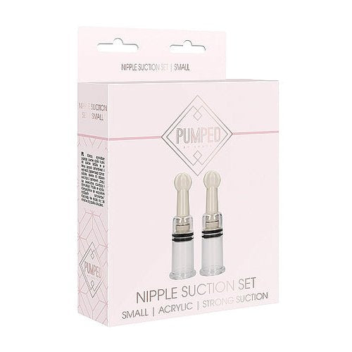 PUMPED NIPPLE SUCTION SET SMALL TRANSPARENT - SHTPMP021TRA