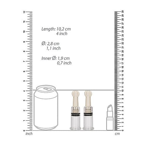 PUMPED NIPPLE SUCTION SET SMALL TRANSPARENT - SHTPMP021TRA