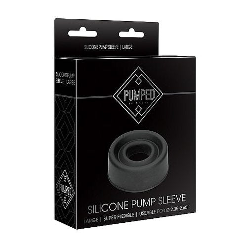 PUMPED PUMP SLEEVE LARGE BLACK - SHTPMP028BLK