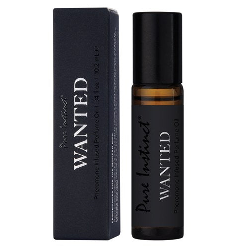 Pure Instinct Men's Collection Pheromone Perfume Oil-Wanted 10.2ml