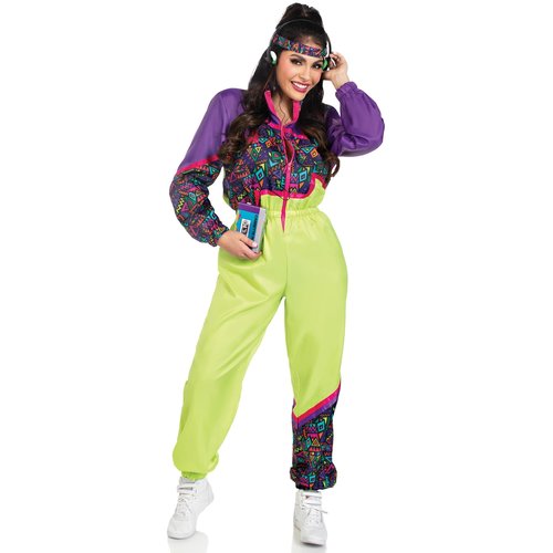 Rad 80s Tracksuit Costume - 87223     10105
