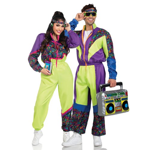 Rad & Retro Couple's Costume - rad-retro-couples-costume