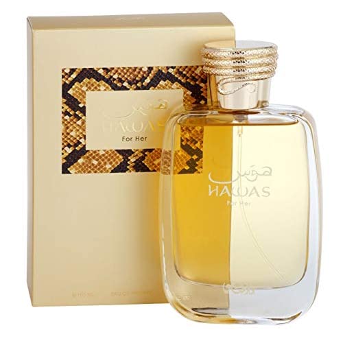 RASASI HAWAS 3.4OZ, WOMEN'S PERFUME, EDP-Pinkfoxxx