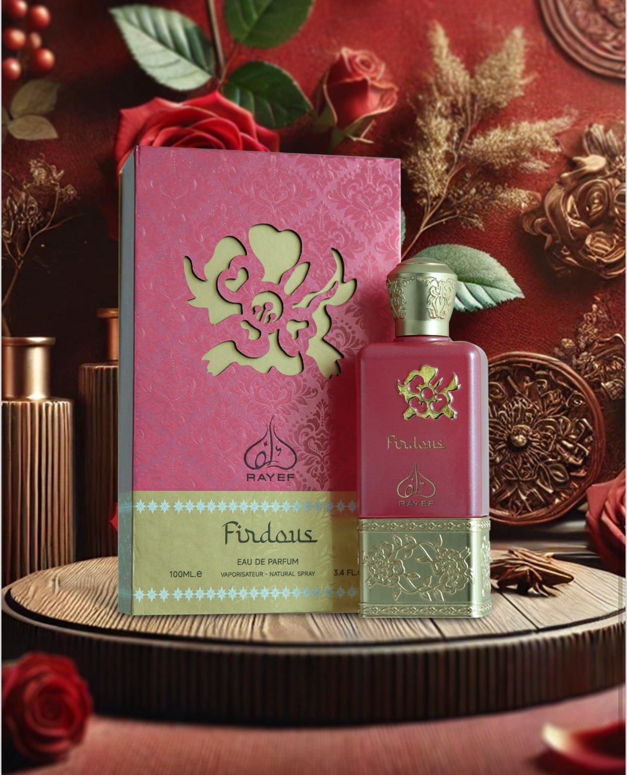 RAYEF FIRDOUS 3.4OZ, UNISEX PERFUME, EDP