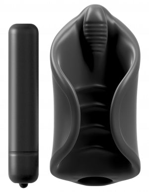 PDX ELITE VIBRATING SILICONE STIMULATOR - PDRD500