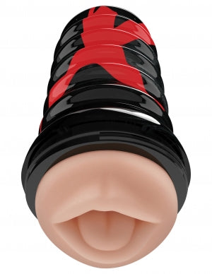 PDX ELITE AIR TIGHT ORAL STROKER - PDRD504