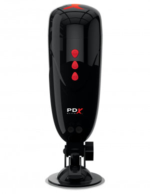PDX ELITE DIRTY TALK STARTER STROKER LIGHT/BLACK - PDRD524