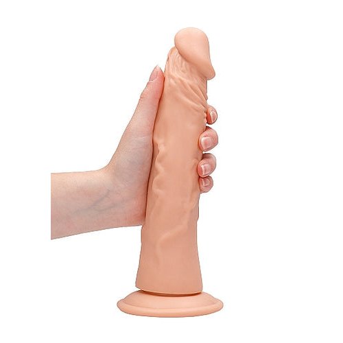 REALROCK 9IN DONG FLESH W/O TESTICLES - SHTREA100FLE