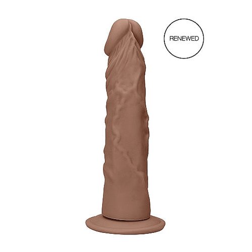 REALROCK 9IN DONG TAN W/O TESTICLES - SHTREA100TAN