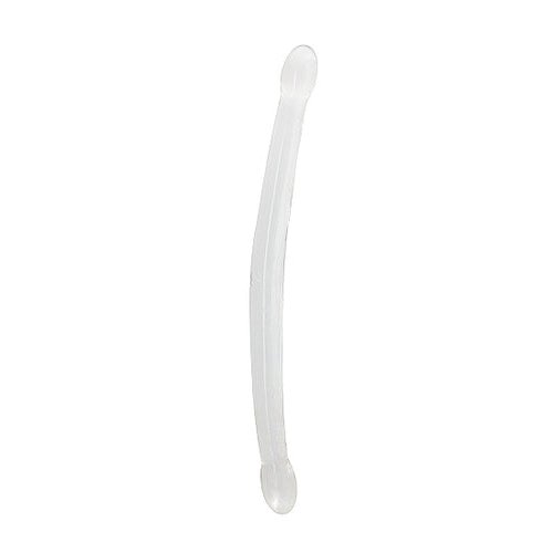 REALROCK NON REALISTIC DOUBLE DONG 17IN TRANSPARENT - SHTREA112TRA
