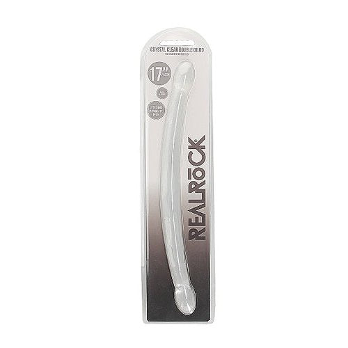 REALROCK NON REALISTIC DOUBLE DONG 17IN TRANSPARENT - SHTREA112TRA