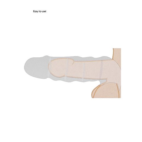 REALROCK PENIS SLEEVE 6IN TAN - SHTREA105TAN