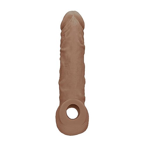 REALROCK PENIS SLEEVE 8IN TAN - SHTREA106TAN