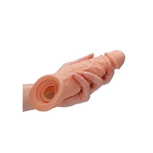 REALROCK PENIS SLEEVE 9IN FLESH - SHTREA107FLE