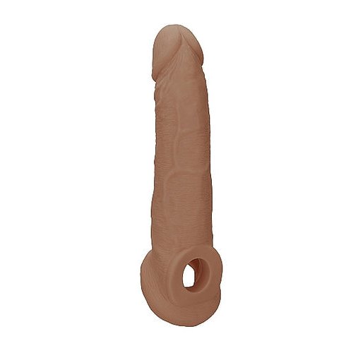 REALROCK PENIS SLEEVE 9IN TAN - SHTREA107TAN
