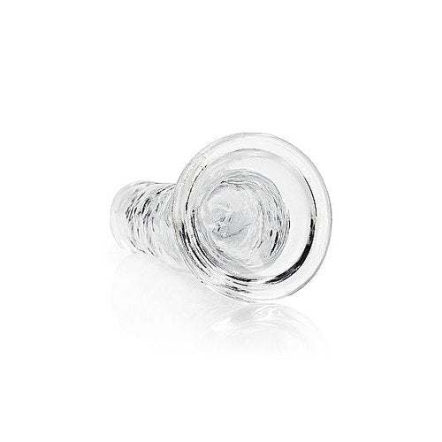 REALROCK REALISTIC STRAIGHT DILDO 11IN TRANSPARENT - SHTREA156TRA