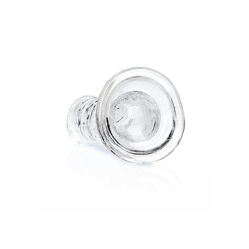 REALROCK STRAIGHT REALISTIC 6 IN DILDO TRANSPARENT - SHTREA150TRA
