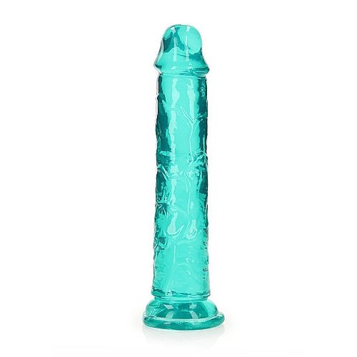 REALROCK STRAIGHT REALISTIC 7 IN DILDO TURQUOISE - SHTREA152TUR