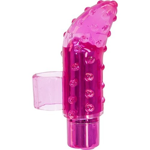 RECHARGEABLE FRISKY FINGER MASSAGER PINK - BMS99116