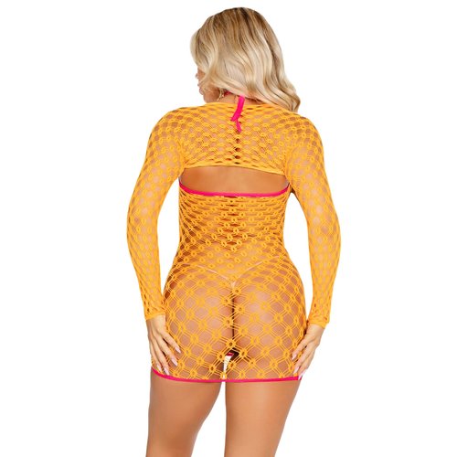 Reckless Romance Net Dress Set - 87254     03022