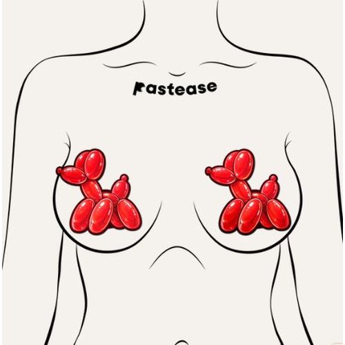 RED BALLON ANIMAL BREAST PASTIES - PASBAMLRD5