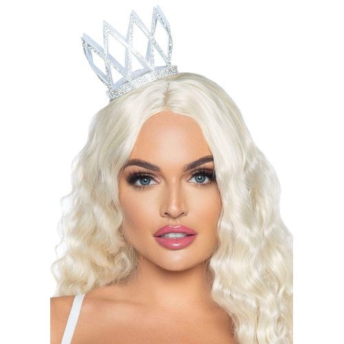 Rhinestone Crown Headband - 2769      02722