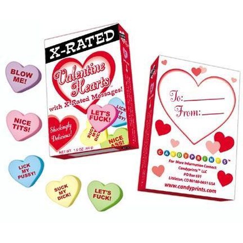 RISQUE HEARTS 24PC DISPLAY