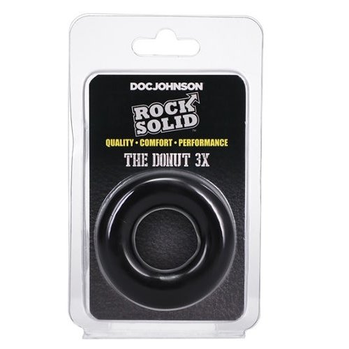 ROCK SOLID DONUT 3X BLACK