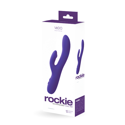 VEDO ROCKIE DUAL RECHARGEABLE VIBE INDIGO - VIP1303