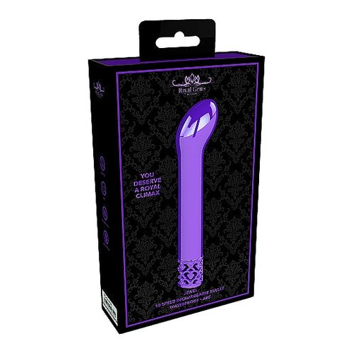 ROYAL GEMS JEWEL G-SPOT VIBE PURPLE - SHTROY001PUR