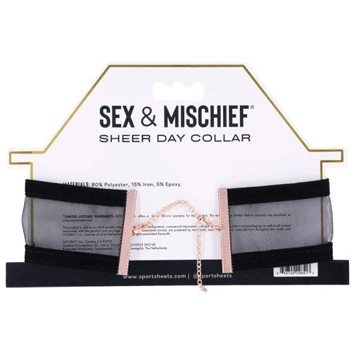 S&M Sheer Day Collar