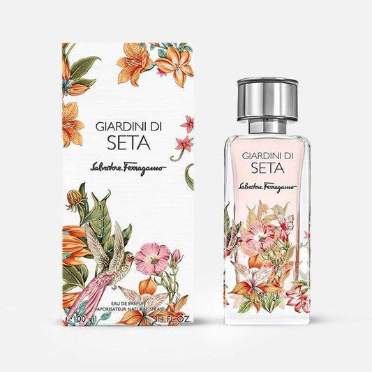 S.F GIARDINI DI SETA 3.4OZ, WOMEN'S PERFUME, EDP-Pinkfoxxx