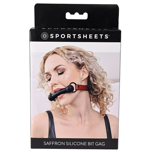 Saffron Silicone Bit Gag