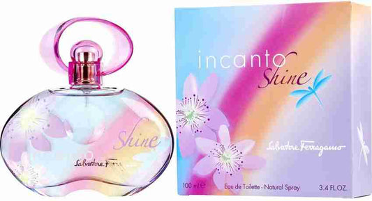 SALVATORE FERRAGAMO INCANTO SHINE 3.4OZ, WOMEN'S PERFUME, EDT-Pinkfoxxx