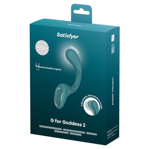 Satisfyer G For Goddess 2-Bottle Green