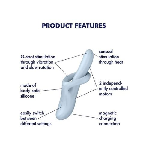 SATISFYER HEAT FLEX 4 BLUE (NET) - EIS4068220