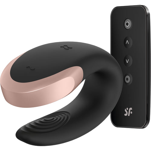 SATISFYER DOUBLE LOVE BLACK (NET) - EIS01722