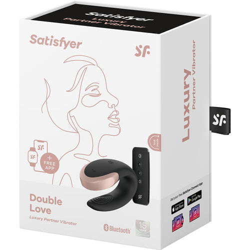 SATISFYER DOUBLE LOVE BLACK (NET) - EIS01722